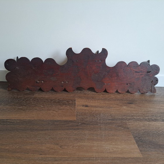 Image 1 of Appendiabiti vintage unico con corna vere - fatto a mano