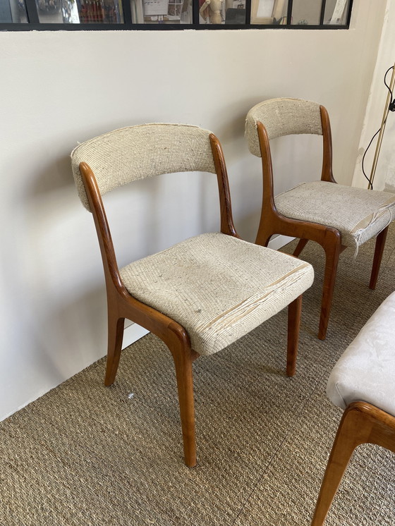Image 1 of 4 Chaises gondoles vintage Baumann