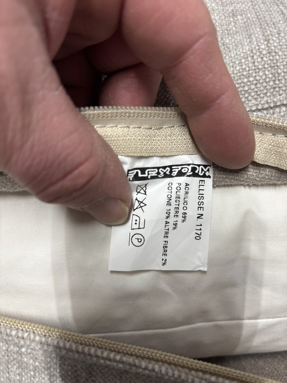 Image 1 of Flexform Romeo 2.5 seater 95x205cm fabric cat extra Ellise 