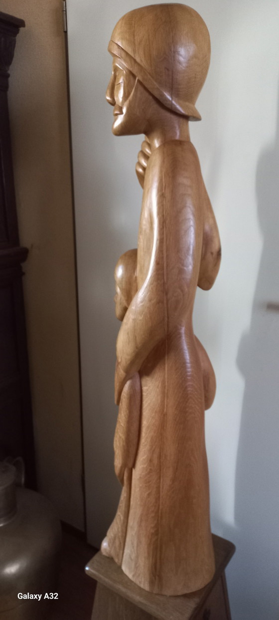 Sint Jozef - Maurice Pelgrims-Jelle – Arte, Wood (photo 8 of 13)
