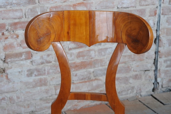 Juego de cuatro piezas restauradas de madera de cerezo estilo Biedermeier, de estilo polaco, Austria, (photo 11 of 13)