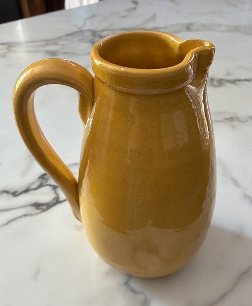 Glasierter Terrakotta-Krug – servies, Ceramic (photo 2 of 8)