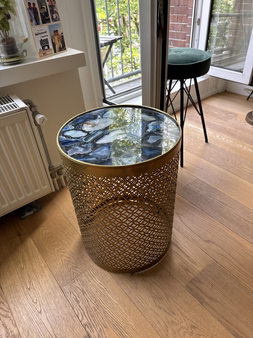 Achat-Beistelltisch
