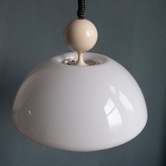 Saliscendi Hängelampe von Elio Martinelli für Martinelli Luce – Pendelleuchten, Plastic, Metal (photo 4 of 9)