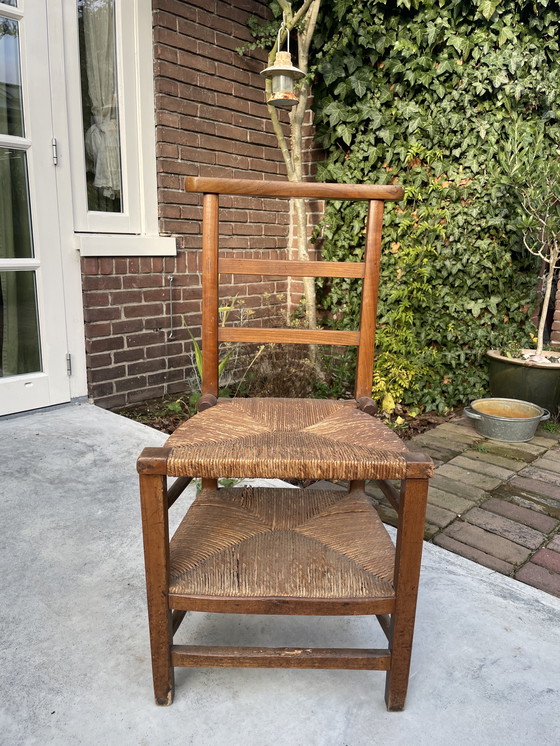 Image 1 of Bidstoel met uniek nummer antiek