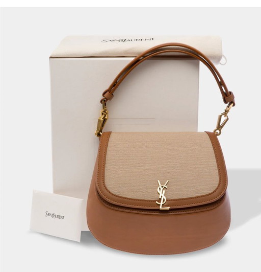 Bolso YVES SAINT LAURENT en Toile Beige - 103449