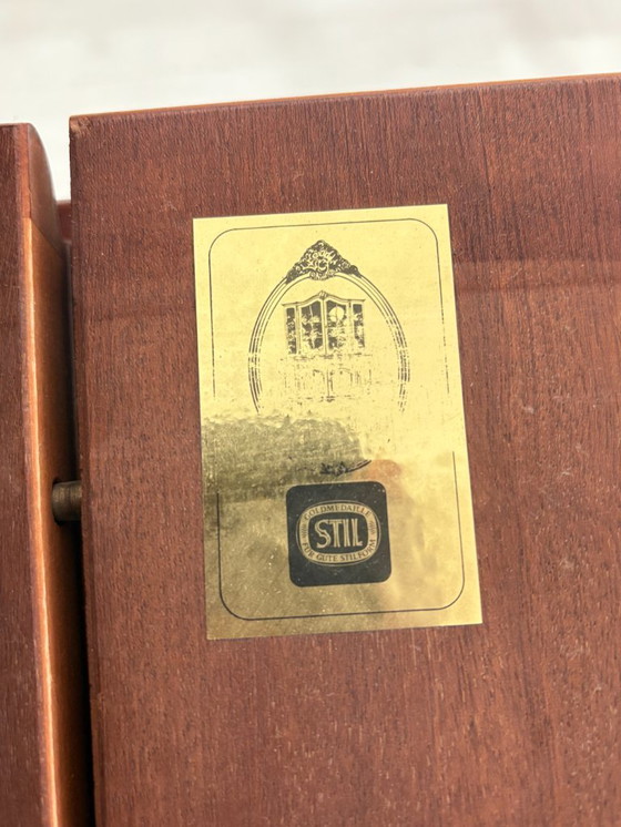 Image 1 of High-quality Warrings dining table / vintage table / extendable kitchen table