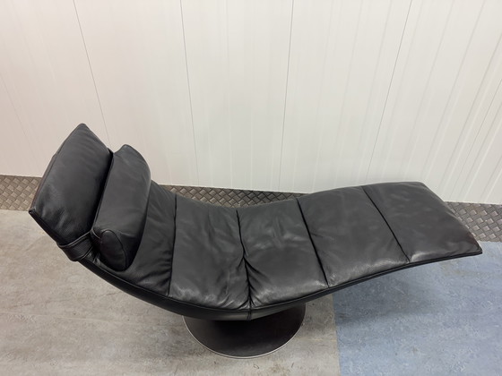 Image 1 of Italiaans design Natuzzi Lederen stoel loungestoel fauteuil