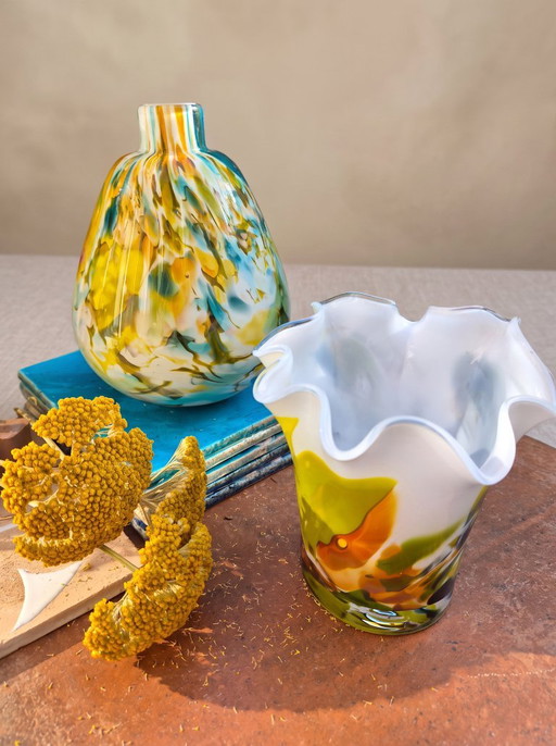 2 Fidrio Handmade Design Vases - Colori Collection – vazen, Glass (photo 2 of 17)