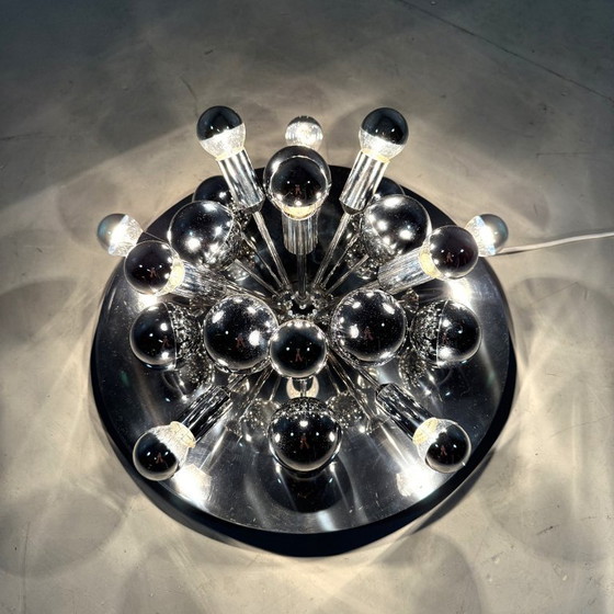 Image 1 of Lampada da parete e soffitto Cosack Sputnik cromata, anni '60