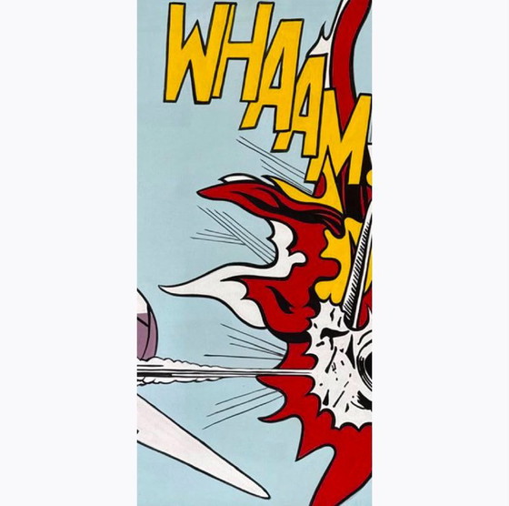 WHAAM after the artist Roy Lichtenstein (2026) "After Roy" – Paintings & Drawings, Canvas (photo 8 of 8)