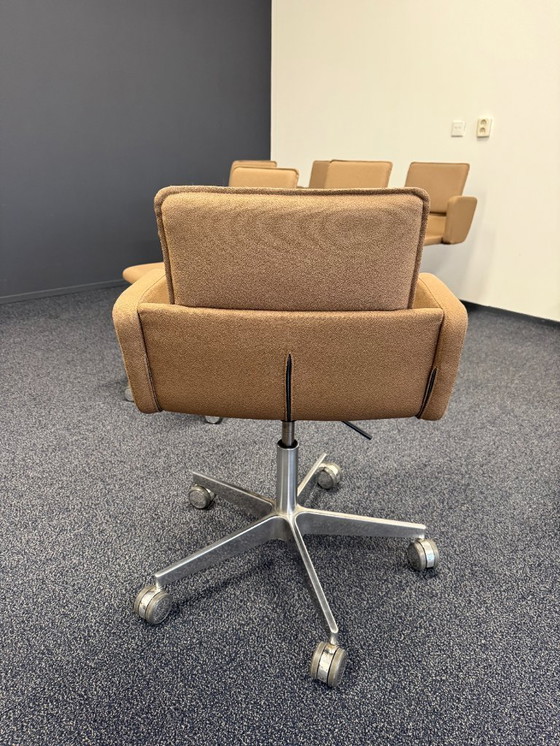 Image 1 of Gispen Triennial Classic – Set mit 6 Konferenzstühlen im niederländischen Design – Aluminiumgestell