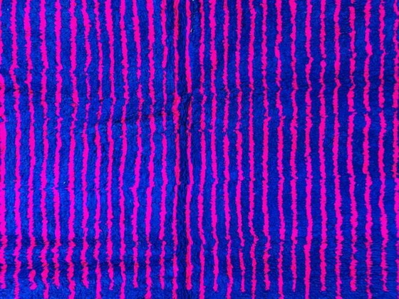 Image 1 of Blauer Berberwollteppich 250 cm x 150 cm