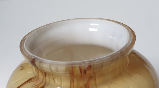Image 1 of Art-Deco-Wandleuchte aus Opalglas