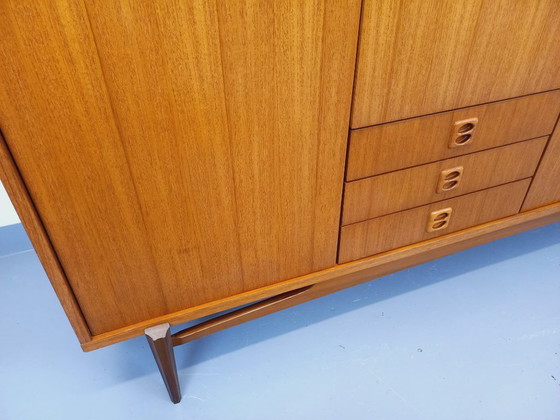 Image 1 of Vintage Scandinavian teak wardrobe from the 1960s
