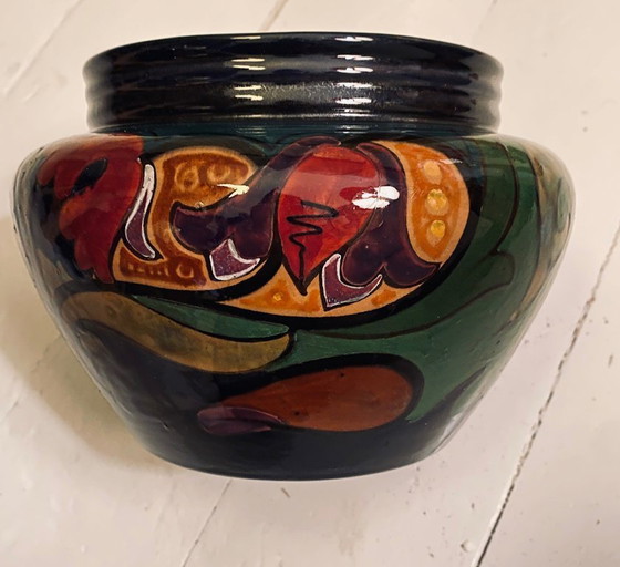 Image 1 of Gouda-Vase aus Südholland, ca. 1920