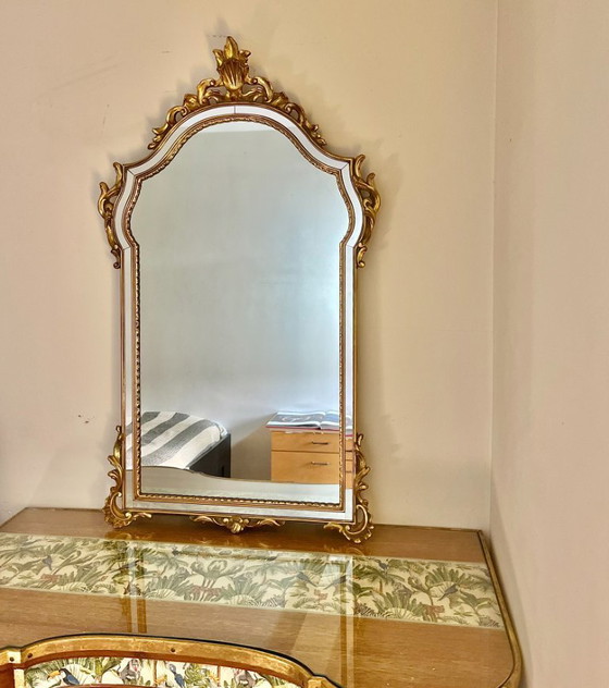 Image 1 of Luxury crest mirror DeKnudt 104x61cm