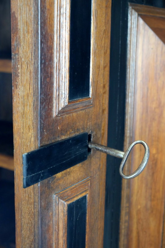 Image 1 of 18de eeuwse Hollandse Kussenkast / Dutch 18th century Kussenkast