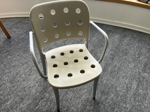 4x Minni Haljfax Stoel En Inox Tafel – eettafels, Iron (photo 2 of 5)