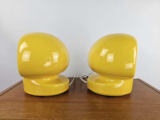 Set of very rare table lamps by Enzo Biolo for Il Picchio 1960s
