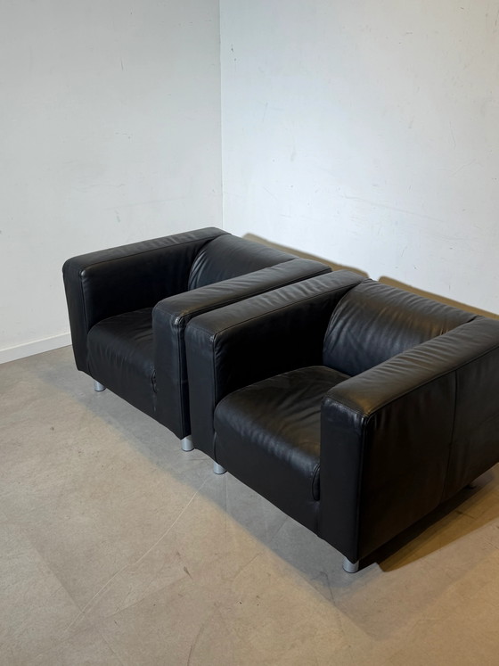 Par de sillones club negros (photo 6 of 6)