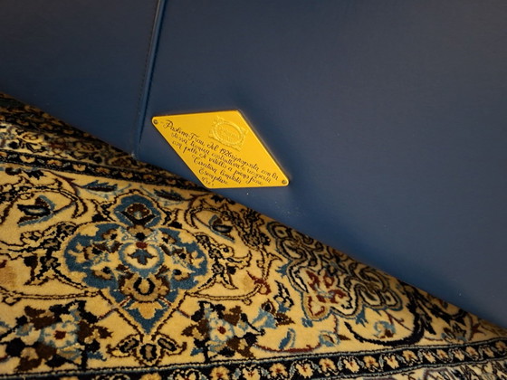 Poltrona Frau Chaise longue, Leder, Blau (Foto 3 von 6)