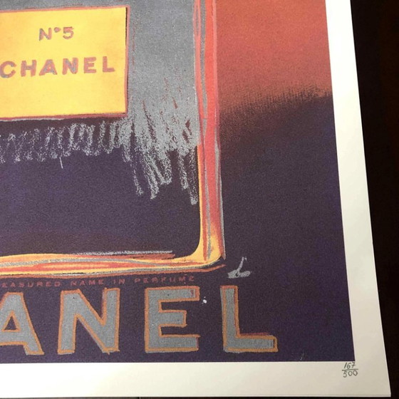 1990S AFTER ANDY WARHOL "CHANEL" LITHOGRAPH – Lithographs & prints, Paper (photo 4 of 10)