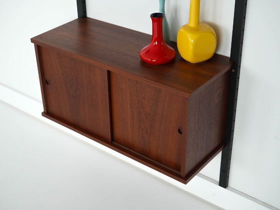 Image 1 of Teak shelving unit, Danish design, 1960s, production: Denmark