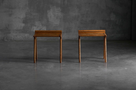 Image 1 of Porte-bagages conçus par Gio Ponti pour l'hôtel Parco, Italie, années 1950