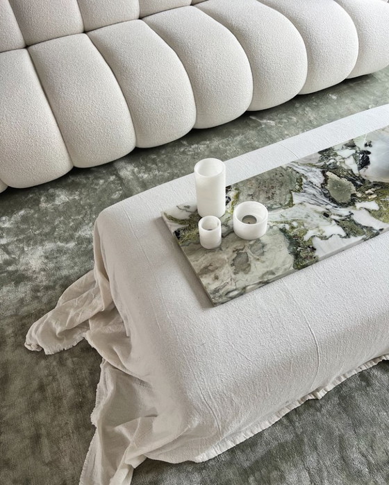 Divano di design ROCHE BOBOIS modello Intermède, Divani 3 posti, Tessile, Crema, Modern (foto 2 di 5)