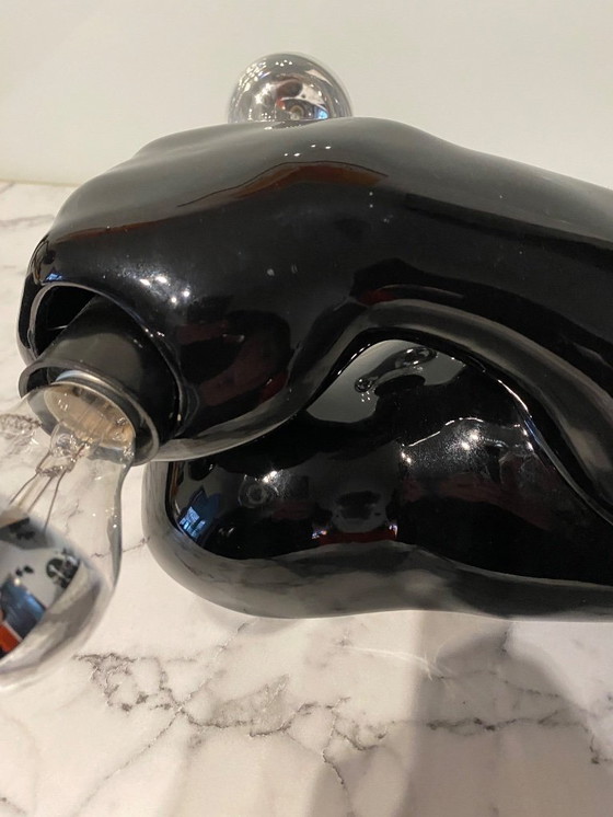 Image 1 of Vintage keramische hand lamp