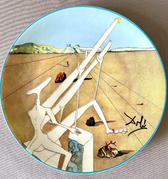 Image 1 of Platos de porcelana de Salvador Dalí