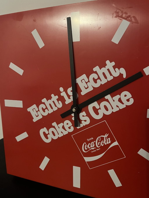 Coke klok vintage