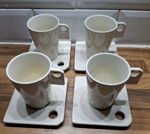 Tasse et soucoupe Royal Boch par Marc Pairon