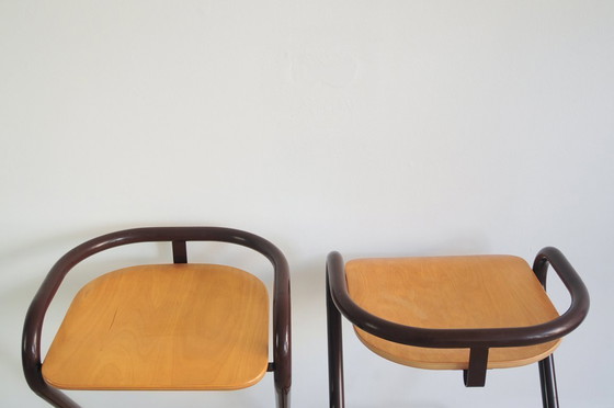 Image 1 of set x2 tabourets de bar Börge Lindau & Bo Lindekrantz