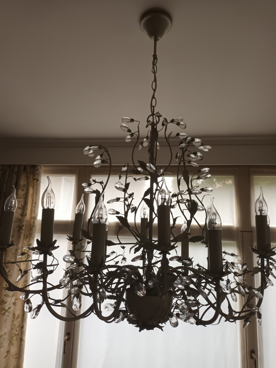 Chandelier – Glass, Metal (photo 5 of 5)