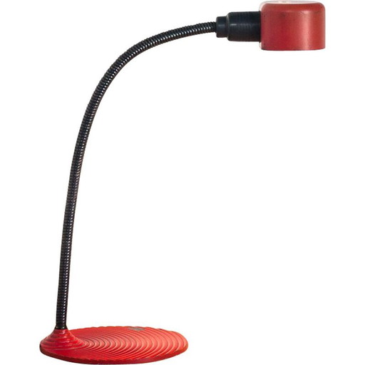 Lámpara de mesa industrial vintage, España 1970
