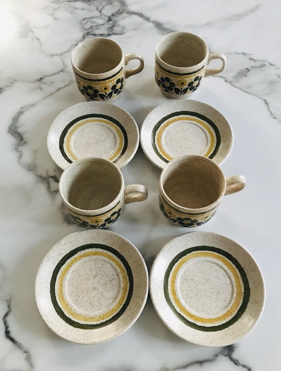 Image 1 of Biltons English Cups and Saucers