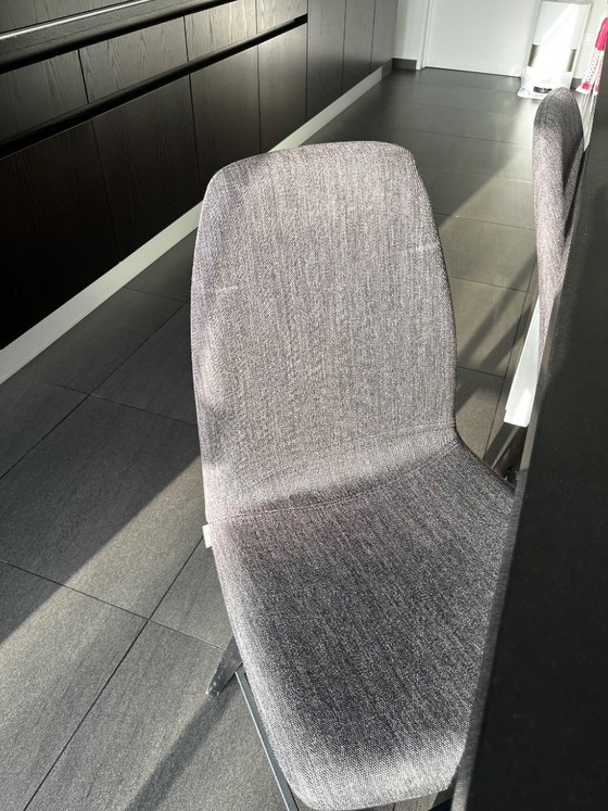 Image 1 of 4 sgabelli da bar grigio/antracite di MOOD