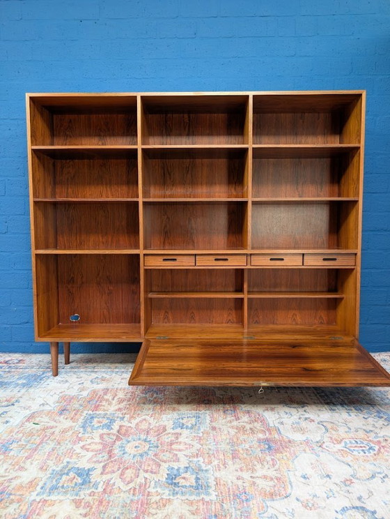 Image 1 of Vintage wandkast, Kai Winding voor P. Jeppesen, jaren 60