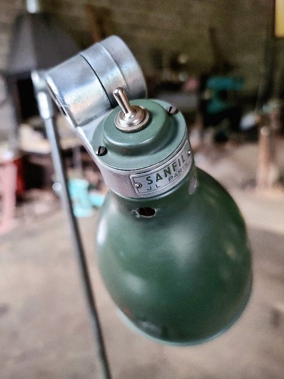 Image 1 of Lampada da laboratorio Sanfil Paris - completamente restaurata 1940-50