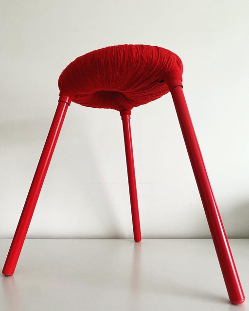 Taburete vintage de Eskilstuna 