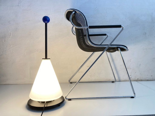 Elkamet Stand By postmoderne Stehlampe Design Linke Plewa 90er Jahre