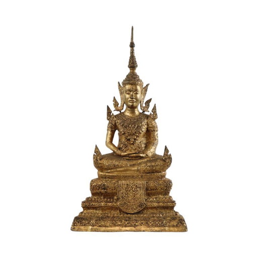 Bouddha en bronze antique