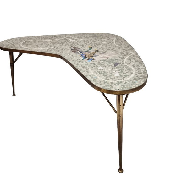 Image 1 of Vintage Berthold Müller mozaïek salontafel