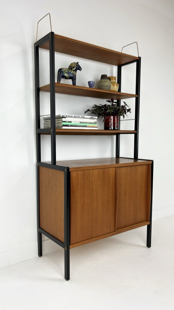 Swedish vintage teak veneer Bookcases – Wood, Scandinavian (photo 2 of 14)