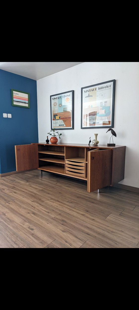 Image 1 of Vintage Deens dressoir van Erik Brouer