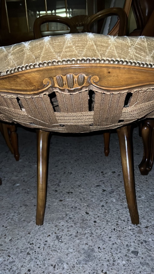 Chippendale eettafel con 6 pisos 