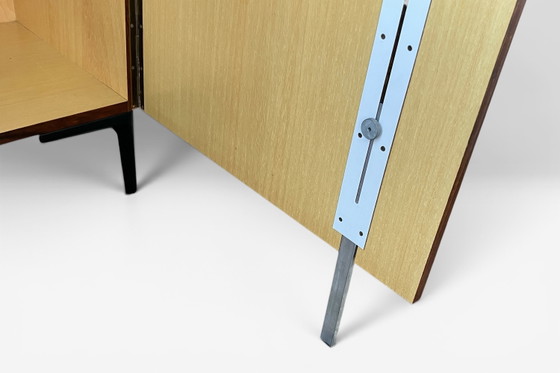 Image 1 of Secrétaire de style années 50, style Magic Box Home Office, en palissandre.