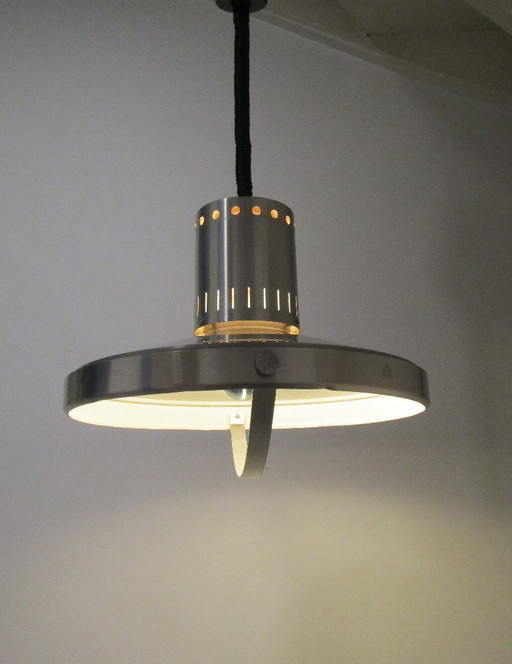 Vintage Trekpendel Hanglamp, Jaren 70